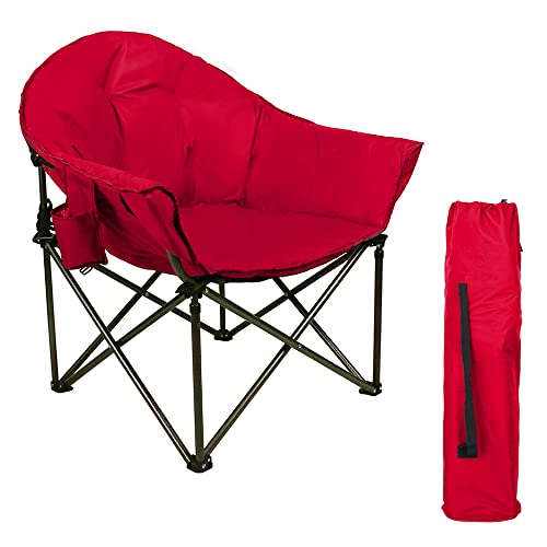 high point sports campingstuhl moonchair xxl bis 150 kg extra breit für innen außen