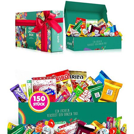 candy circle xxl süßigkeiten box 150 stück für 29,70 euro statt 35 euro