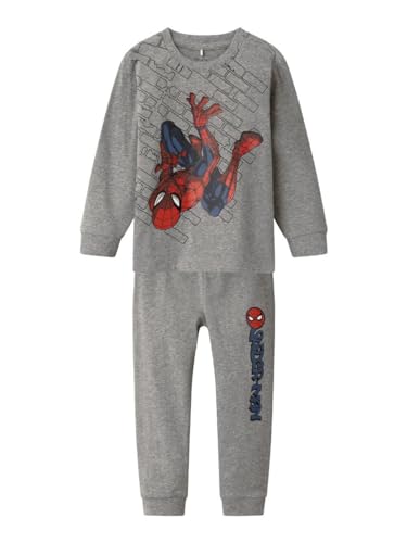 NMMORV Spiderman Nachtwäsche Set für Jungen, bequemes Schlafanzug-Design, ideale Geschenkidee