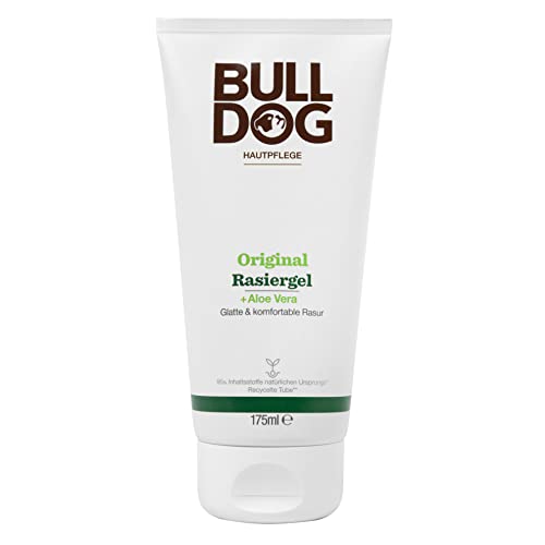 bulldog rasiergel original 175ml für glatte und gründliche rasur, spar-abonnement