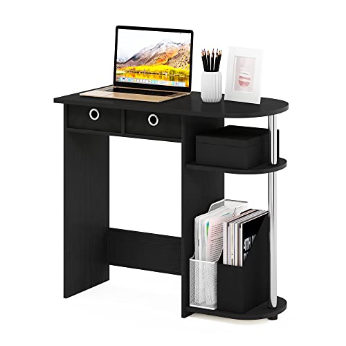 furinno go green laptop tisch mit edelstahlrohren, computertisch americano