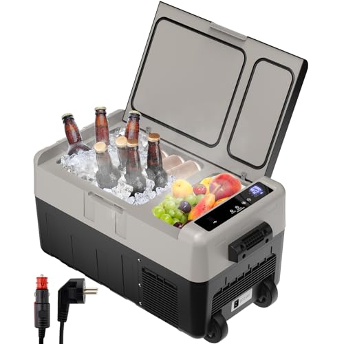 llivekit cool box 30 l kompressor, dual zone -20 C, 12/24 v, mit rollen