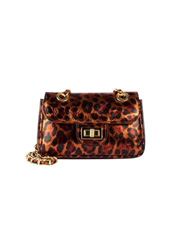 FELIPA Handtasche Damen Leo-Design, modisch, vielseitig, hochwertiges Material, ideale Alltagsbegleiterin