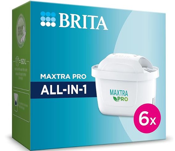 brita wasserfilter kartusche maxtra pro 6er pack ab 26,59 euro statt 31 euro