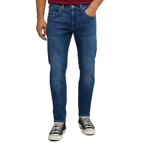 lee jeans herren slim fit tapered leg luke