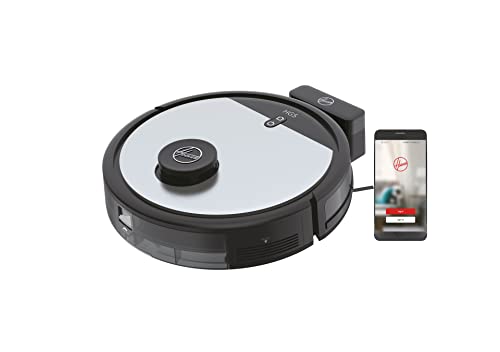 hoover staubsaugerroboter hg510d, laser-navigation, hepa10 filter, 110 min laufzeit