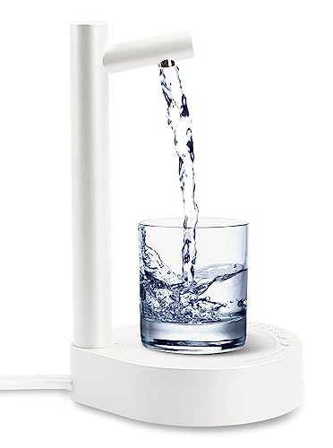Henzin desktop wasserspender wiederaufladbar elektrischer getränkespender für flaschen