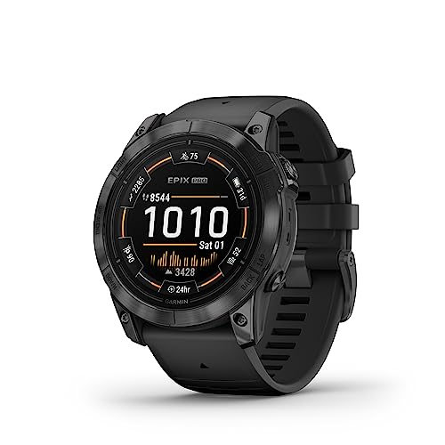 garmin epix pro 51mm gps smartwatch, bis zu 31 tage akkulaufzeit