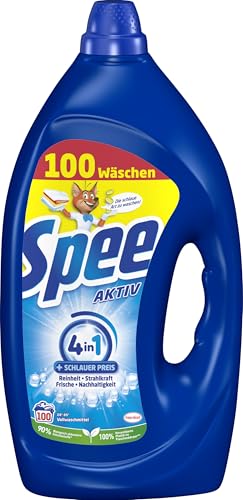 spee aktiv gel universal waschmittel 4 + 1 für 100 waschladungen 20 - 95 C