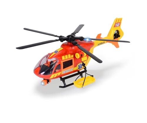 Produktbild: Rettungs-Hubschrauber Dickie Toys Airbus H145, 36 cm, mit Licht, Sound, Zubehör