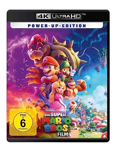 super mario bros film 4k ultra hd blu-ray, imdb 7,0/10
