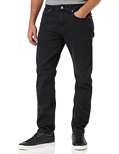 Produktbild: Calvin Klein Herren Jeans Schwarz, Slim Tapered Fit, 40W/32L