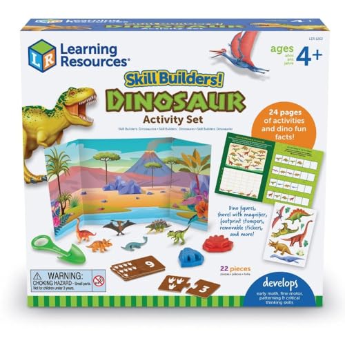 dinosaurier aktivitätsset für vorschulkinder von learning resources, lernen mit spielzeug 4+