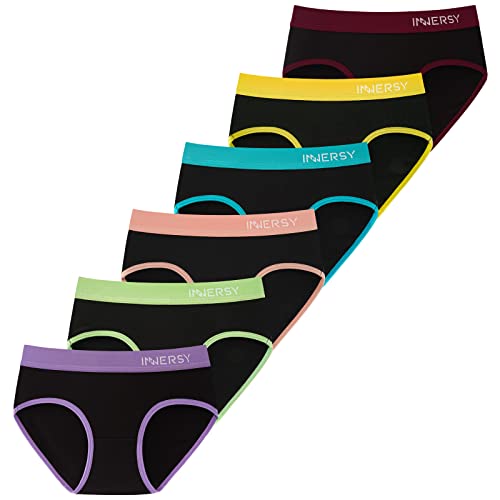 innersy unterhosen mädchen baumwolle 6er pack weiche slips für teenager