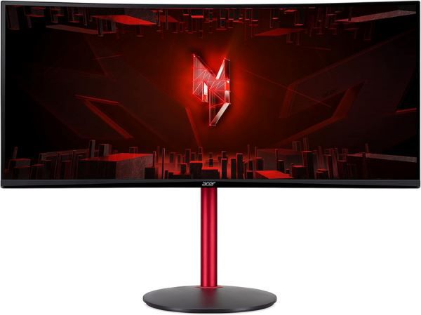 acer nitro 34" qhd gaming monitor 165hz für 249,90 statt 330