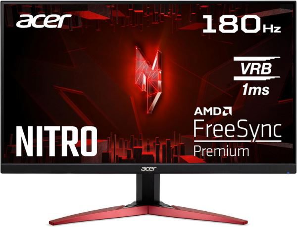 acer nitro kg241ys3 gaming monitor 23,8 zoll fhd 180hz für 99,90 euro