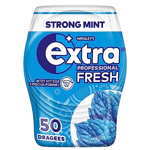 extra professional fresh kaugummi stark mint 50 dragees