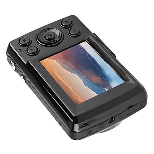 Digitalkamera 16MP, 720P, 30fps, 4x Zoom, HD Camcorder, Schwarz - Außenkamera für hochwertige Videos