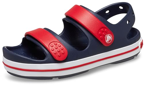 crocs kinder sandalen crocband cruiser navy/varsity red 34/35 eu