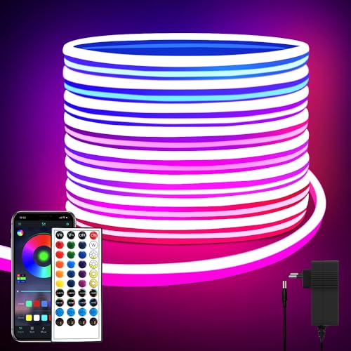 segrass led strip lights color changing mit fernbedienung für schlafzimmer und dekoration