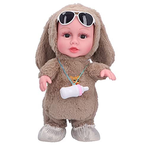 lebensechte wiedergeborene babypuppe mädchen plüsch musikalisch für kinder ab 3 jahren