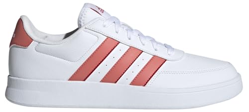 adidas breaknet 2.0 herrenschuhe cloud white scarlet 46