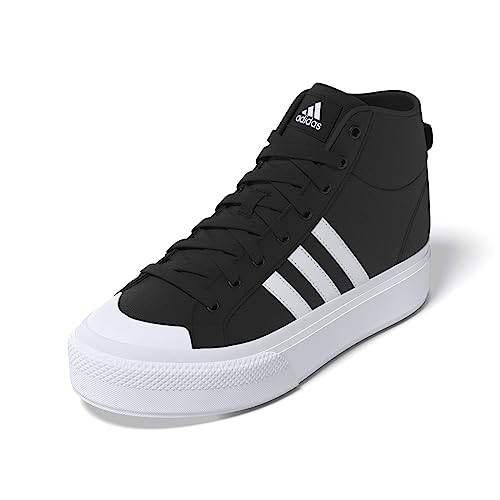 adidas bravad 2.0 platform mid damenschuhe, schwarz/weiß, 42 eu