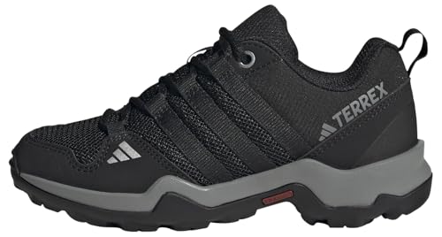 adidas terrex ax2r wanderschuhe hiking shoes, core black/vista grey, 33 eu