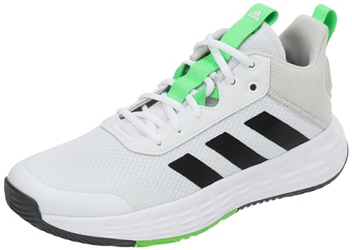 adidas herren basketball-schuhe ownthegame, footwear white/carbon black, 41 1/3 eu