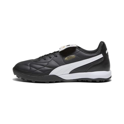 puma king top tt fußballschuhe unisex schwarz weiß gold 38 eu