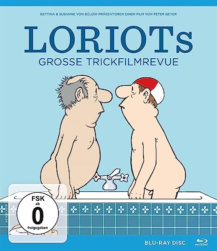 loriots große trickfilmrevue blu-ray, trickfilme, komödie, klassiker