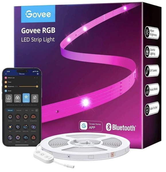 govee led streifen rgb 30m mit musiksync und app für 12,99 euro statt 26 euro