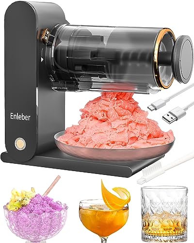 slushy maker und slush eis maschine, portable ice crusher, elektrisch, blau schwarz