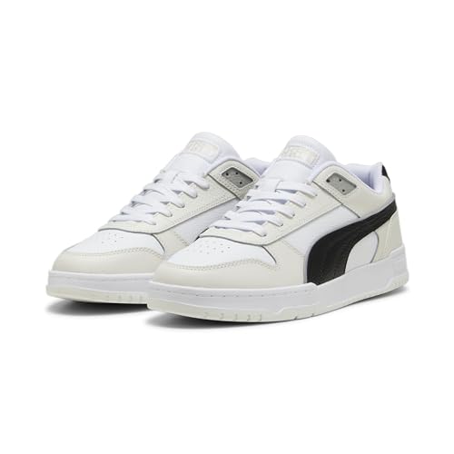 puma rbd game low sneaker weiß schwarz grau 38,5 eu unisex