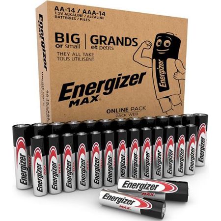 energizer max aa und aaa batterien kombipackung 28er pack ab 16,14