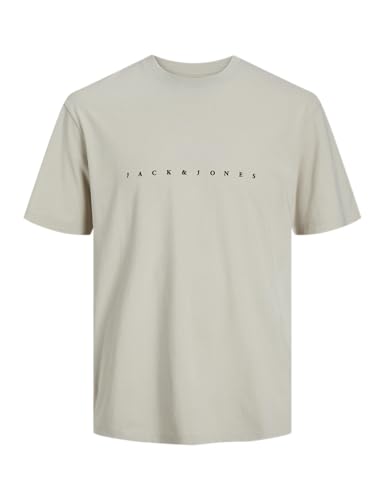 jack & jones t-shirt mit logo für männer, kurzarm, casual style