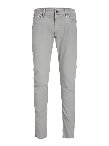 jack & jones langarmhemd herren jpstglenn jjblaine icon, ultimate grey, 29W / 30L