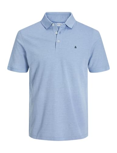 Produktbild: jack & jones poloshirt herren einfarbig kurzarm polooberteil
