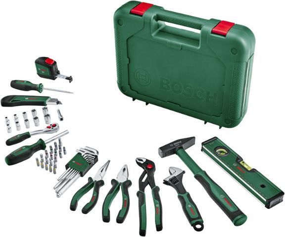 bosch handwerkzeug-set 52-teilig für 89,99 euro statt 107 euro