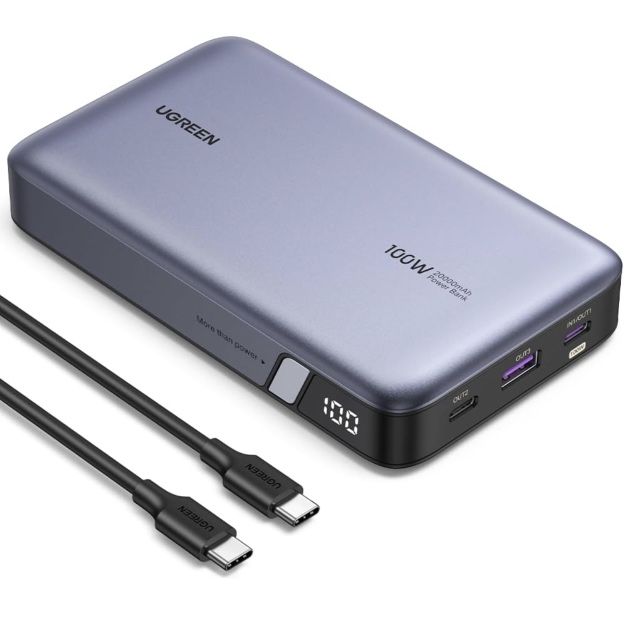 ugreen powerbank 100w 20000mah für 46,92 euro statt 60 euro
