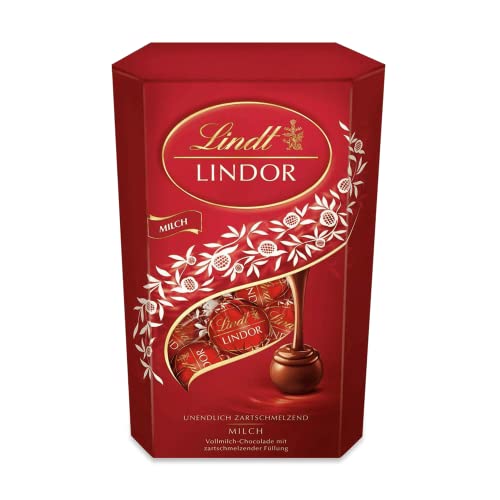 lindt lindor schokoladenkugeln milch 500 g mit zartschmelzender füllung