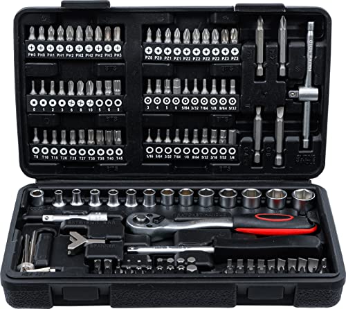 bgs 130-tlg steckschlüssel-satz 6,3 mm 1/4 zoll für werkstatt und home