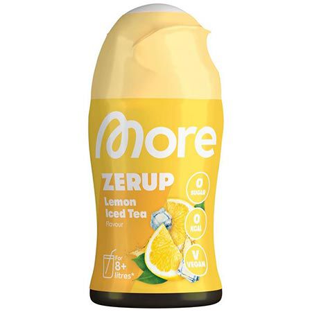 more zerup lemon iced tea 65ml für 8l mit 4,06 statt 6
