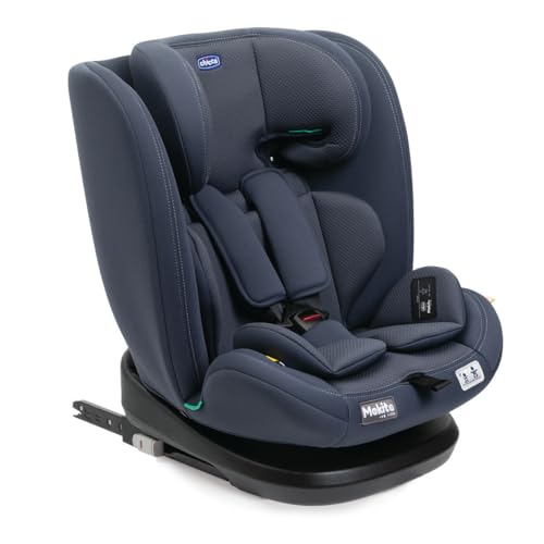 Chicco mokita i-size kindersitz, isofix, 76-150 cm, Gruppe 1/2/3, blau