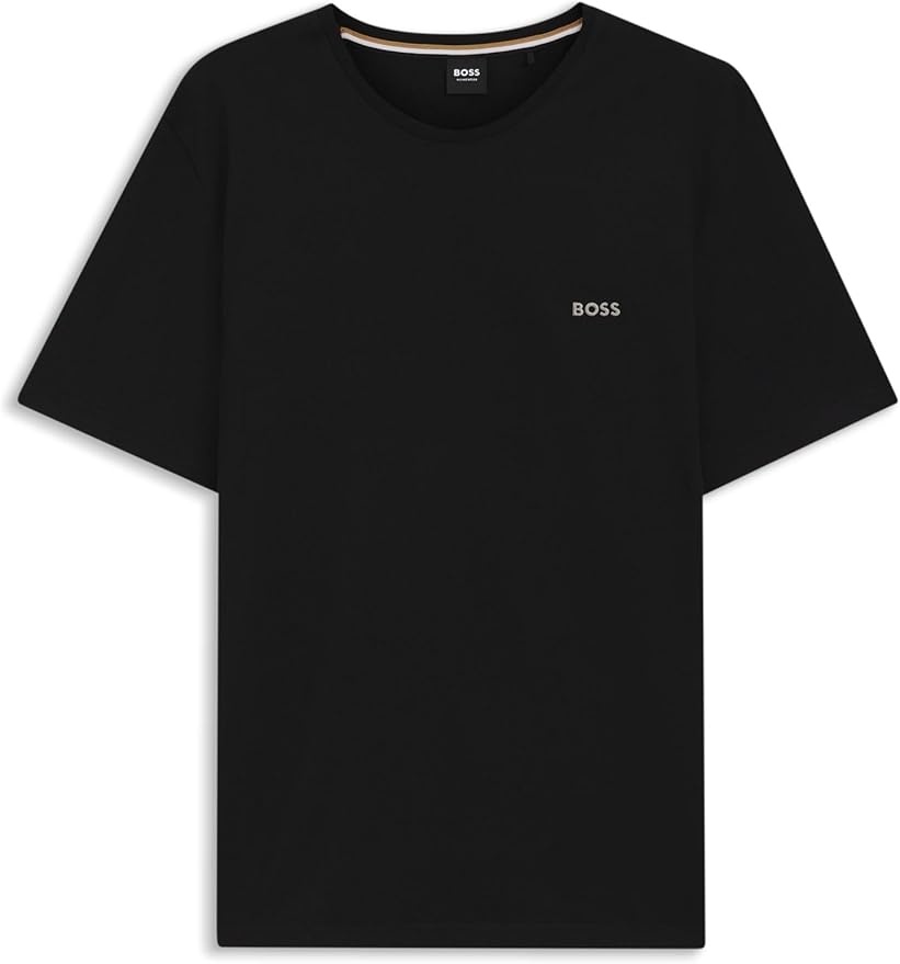 BOSS Herren T-Shirt Mix&Match Schwarz, Größe L EU