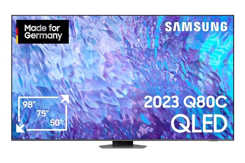 samsung qled 4k q80c 98 zoll fernseher deutsches modell 2023