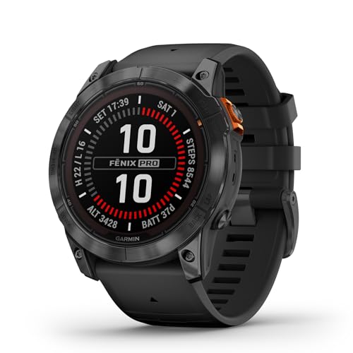 garmin fnix 7X pro  gps smartwatch mit sport-Apps, Musik und garmin Pay
