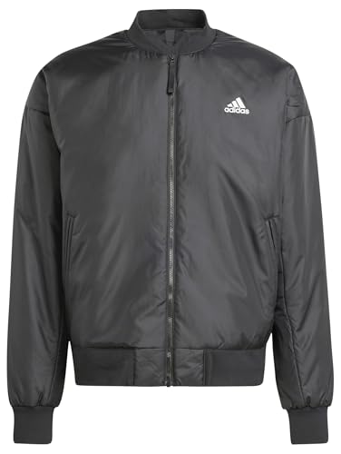 adidas bomberjacke herren brand love schwarz größe M