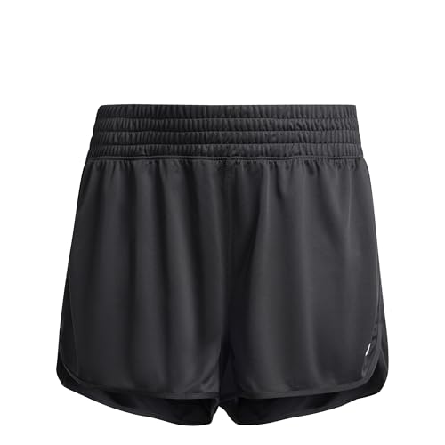 adidas damen shorts pacer essentials knit high-rise schwarz plus size XL