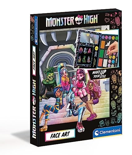 Clementoni Monster High Kinder Make-up-Set - Schminkset für Mädchen